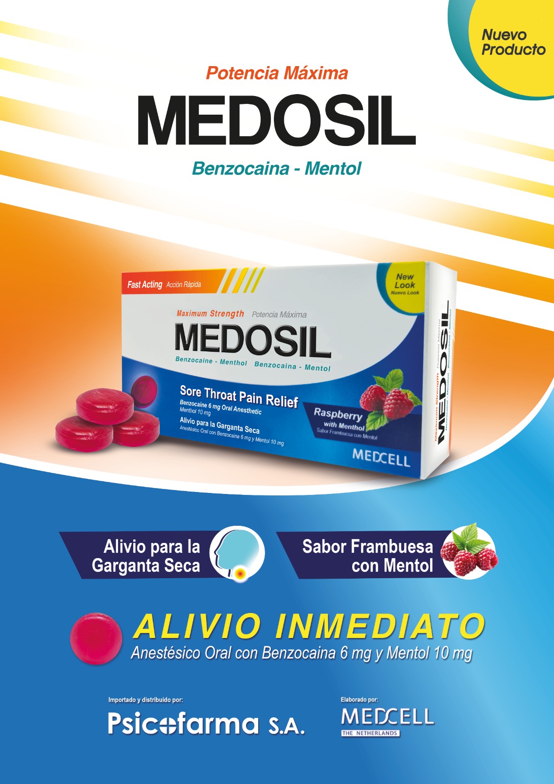 Afiche promocional de Medosil